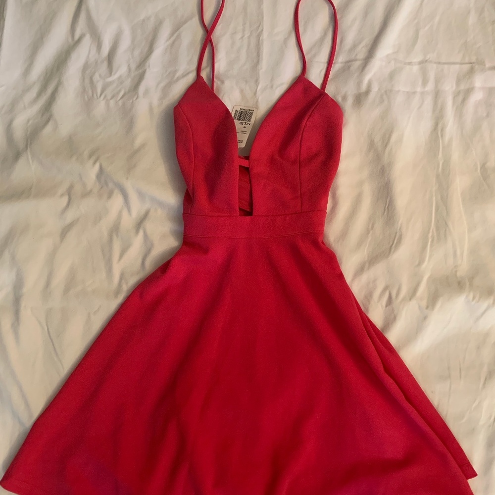 Hot Pink Forever 21 dress